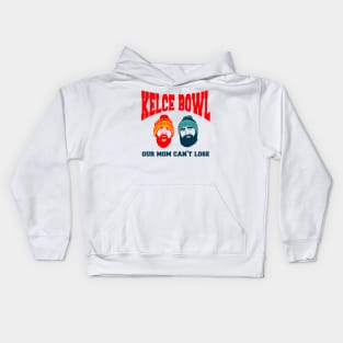 The kelce bowl Kids Hoodie